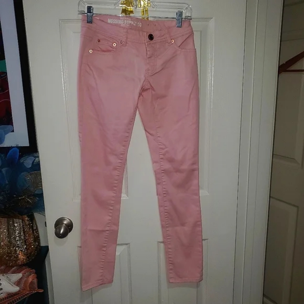NWOT Light Pink Denim Skinny Jeans Size 3